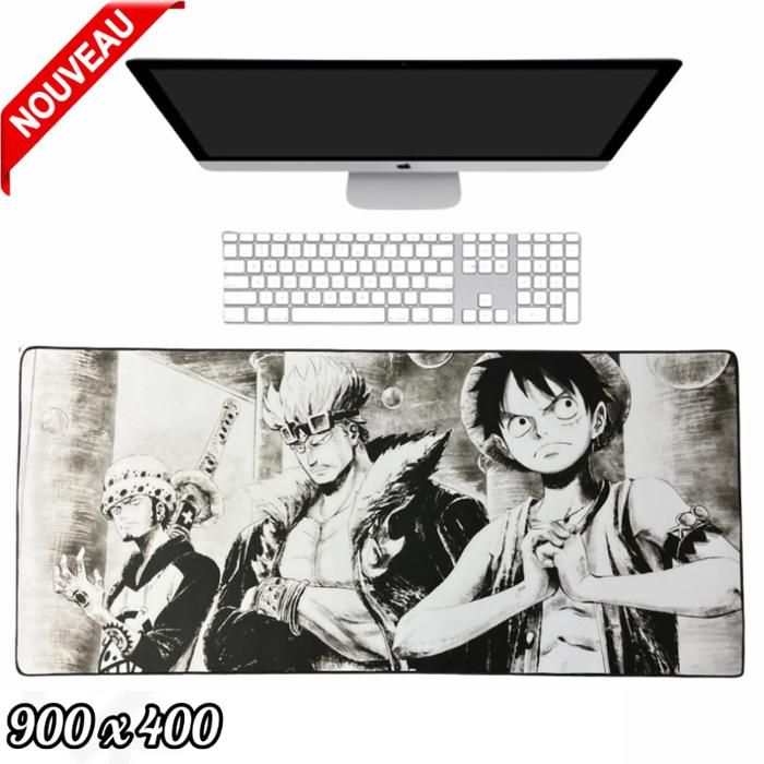 Tapis de Souris XXL pour Clavier – 900 x 400 mm, Élégance et Stabilité M