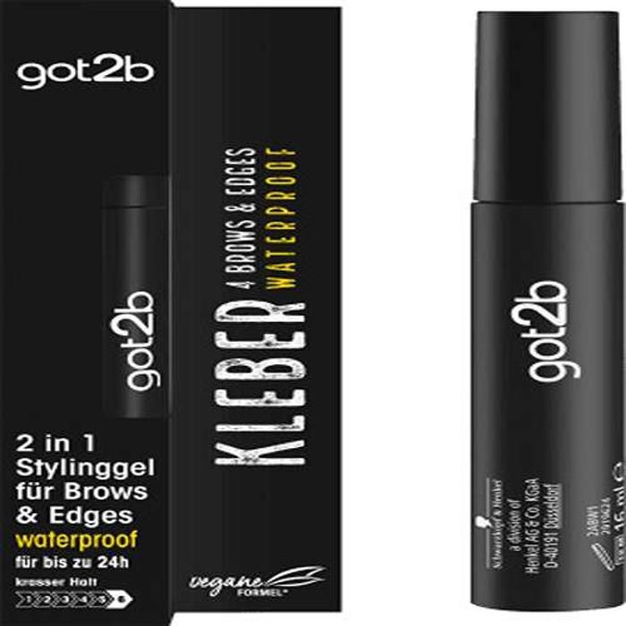 GOT2B  Gel coiffant sourcils et bords imperméable