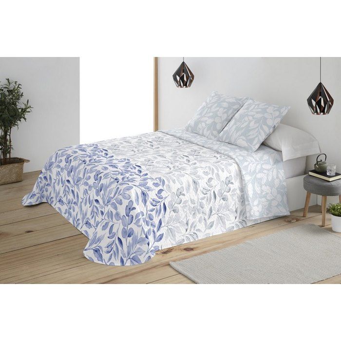 Couvre-lit matelassé extra doux. Imprimé recto verso 180X270 cm pour lit de 90cm jusqu'a 120 cm