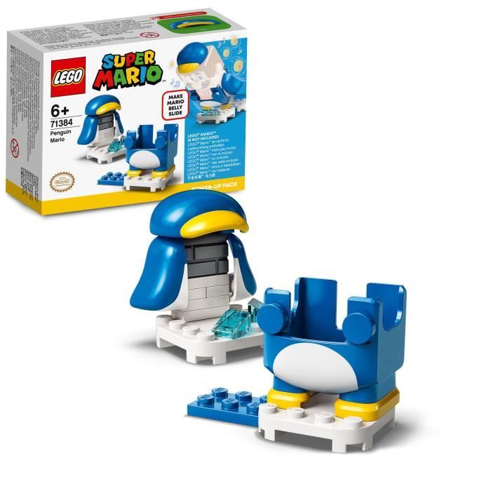 LEGO® Super Mario™ 71384 Pack de Puissance Mario pingouin Ensemble d'extension Costume pour équiper le personnage LEGO® Mario™