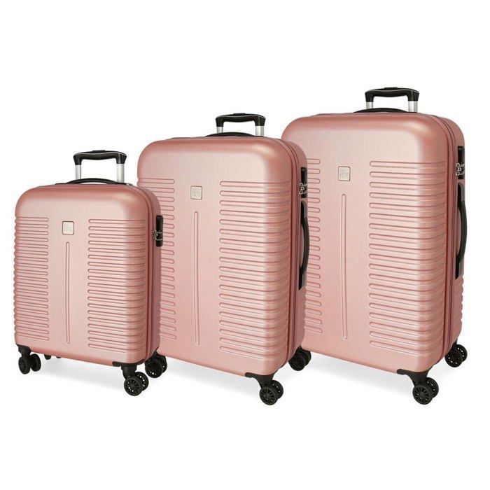 Set de valises - Roll Road - 5089427 - 3 pièces - ABS - Extensibles 5 cm