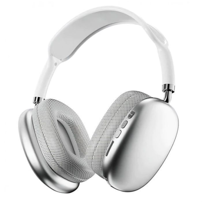 Casque Bluetooth Stéréo 5.0 batterie 8 heures avec micro d'Appels et de Musique et sport - blanc