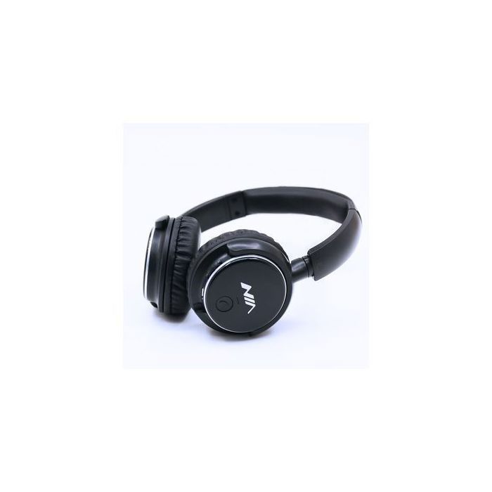 Casque Bluetooth - NIA - Q1 - V4.2 - Autonomie 30h - Suppresseur de bruit actif - Noir