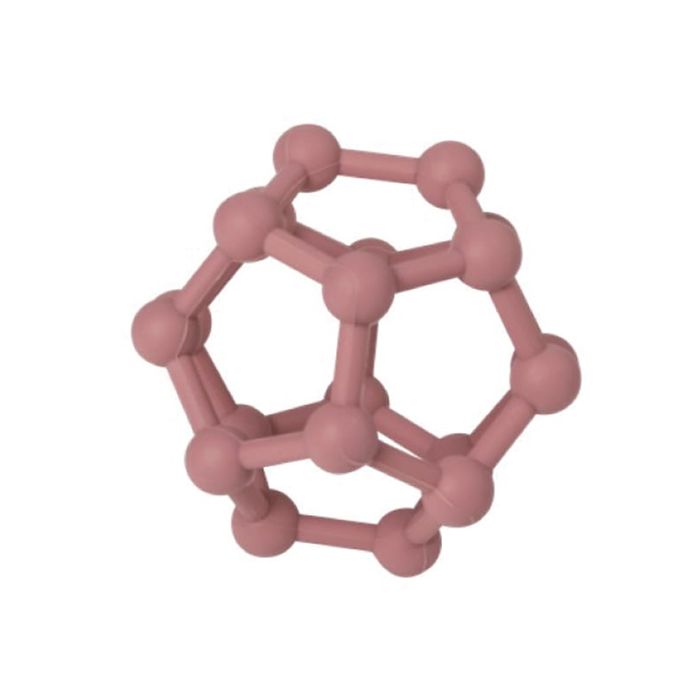 EUREKAKIDS - Jungle Silicone Bal Rose