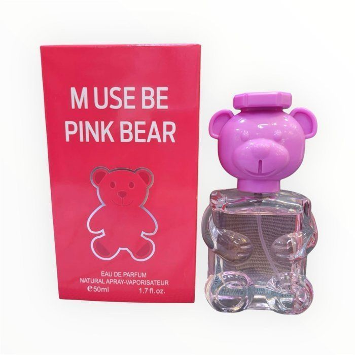Eau de parfum - MUSE - BE PINK BEAR - 50ML - Sucré - Agrumes - Floral