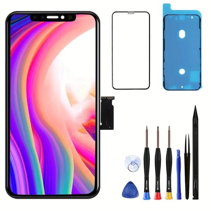 Remplacement d'Écran pour iPhone XR 15.49 cm - Assemblage de Digitizer Écran Tactile LCD