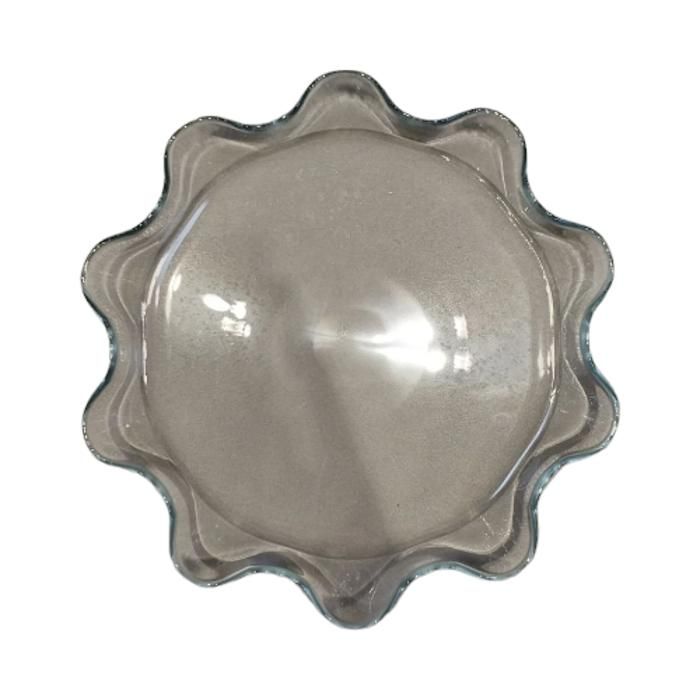 PLAT EN VERRE FLEUR 32X32CM 10442 PASABACHE