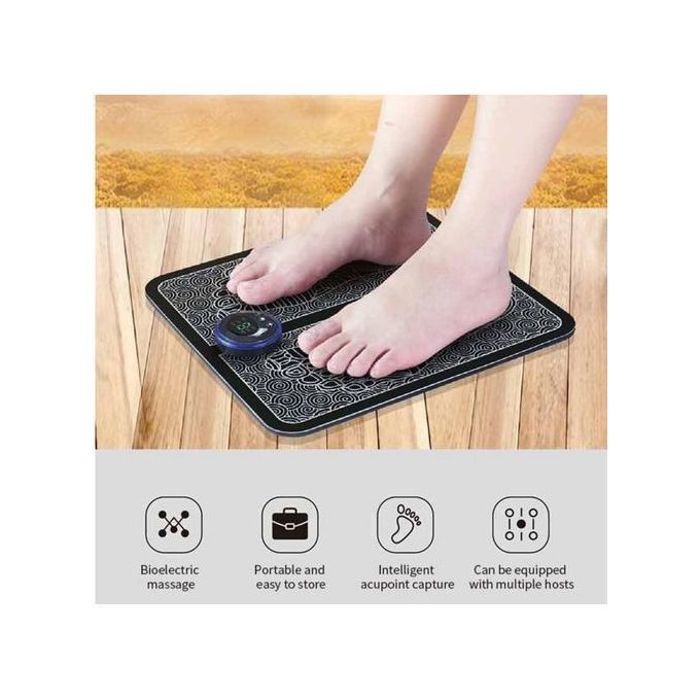 Masseur de pieds ems usb, planche électrique vibrante pour les jambes