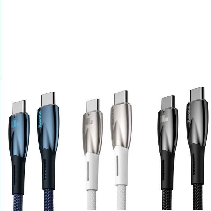 câble type c à type c de haute qualité  fast charge (Couleur aléatoire)