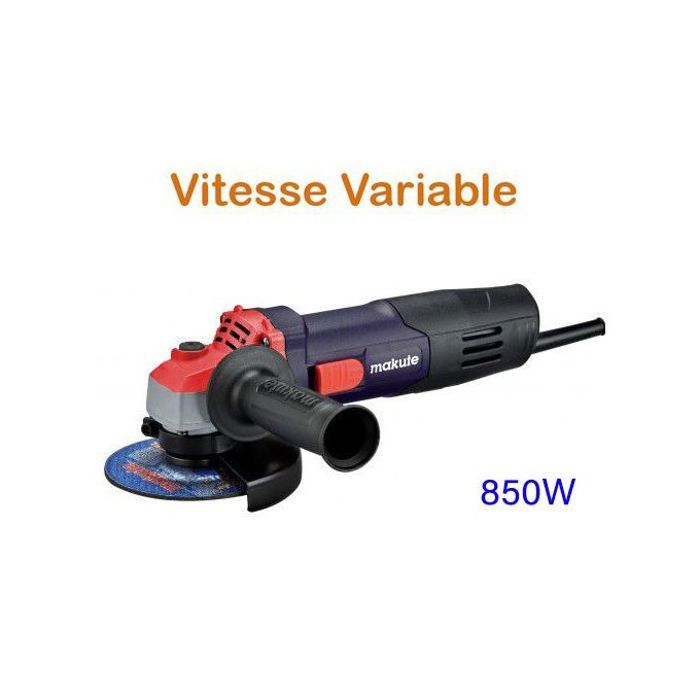 Meuleuse d'angle électrique makute 850w à vitesse variable