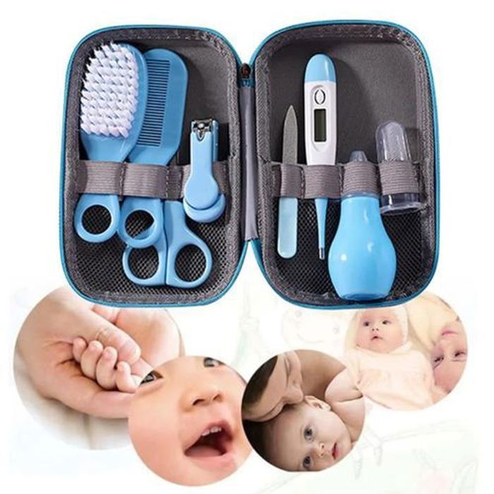 Kit de soins de santé et de toilettage pour bébé 8 en 1 - soins de sécurité.