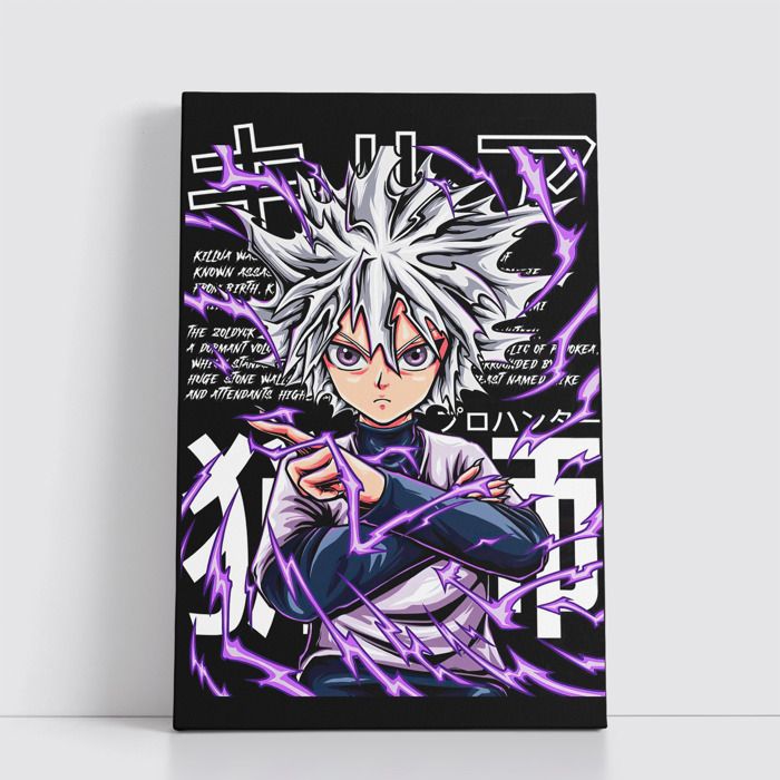 Tableau decoratif sur Toile 25x40 cm Anime attack on titan - one piece - Naruto - death note - Jujutsu Kaisen - Spy x Family 60