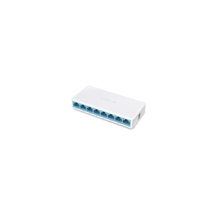 Commutateur Mercusys MS108 - Géré - 8 ports Fast Ethernet - Auto-négociation