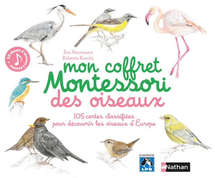 Mon Coffret Montessori des Oiseaux - Dès 3 ans - Herrmann Ève - COFFRET - Santé Vie de famille