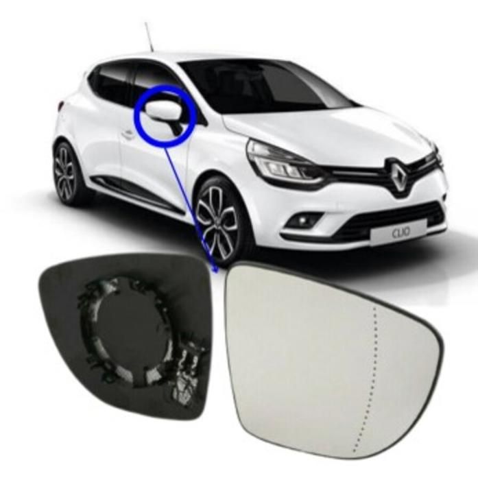 ALKAR Verre Droit Retroviseur Renault Clio 4