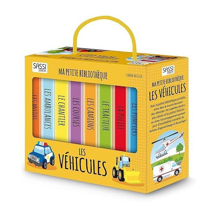 Jouet Maroc Ma petite bibliothèque les véhicules