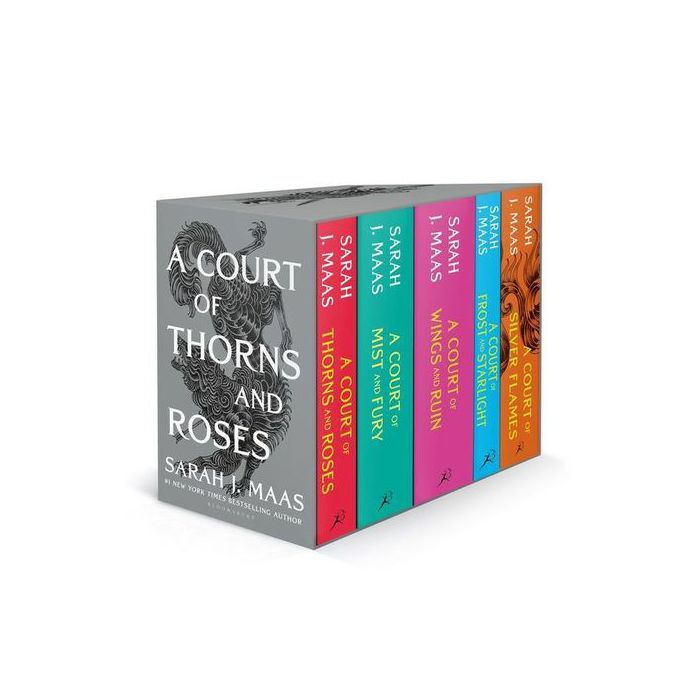 Coffret de livres - A Court of Thorns and Roses - 5 livres - Édition papier - Genre Fantasy