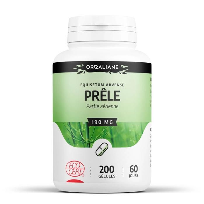 200 gélules de Prêle biologique