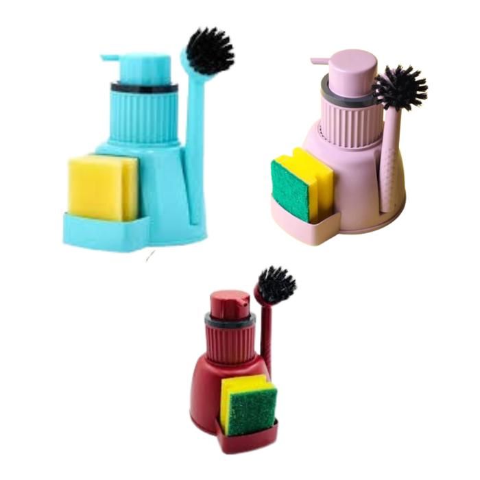 Ensemble de Nettoyage Cuisine et Maison Toilette, Douche et Sol avec Brosse(Couleur aléatoire)