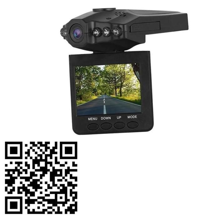 Caméra de Voiture HD 1080P 2,5 Pouces pour Tableau de Bord