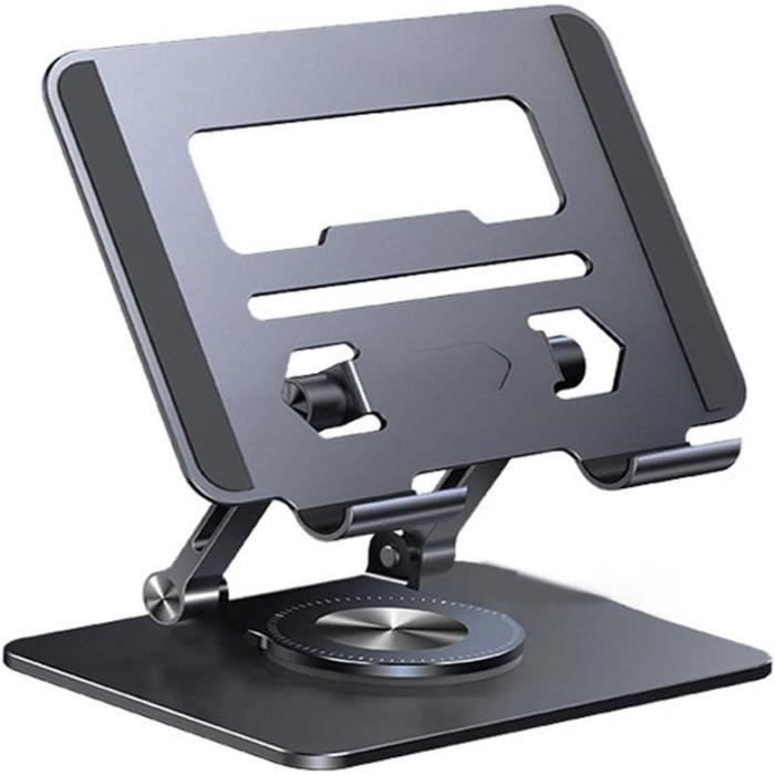 Support Pour Ordinateur Portable Pliable Et Rotatif À 360° En Alliage D'Aluminium Pour Ordinateur Portable[u3073]