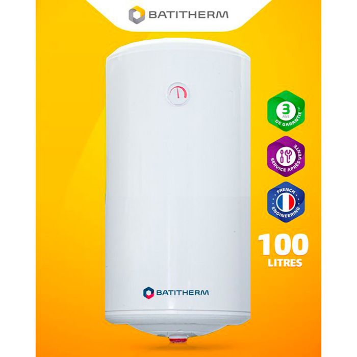CHAUF ÉLECTRIQUE BATITHERM CHAUF ÉLECTRIQUE VERTICAL 100L