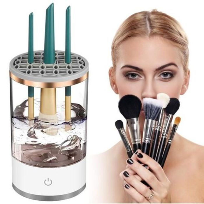 Nettoyant électrique portable pour pinceaux de maquillage pour femmes
