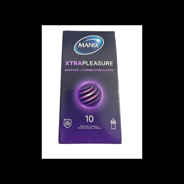 MANIX XTRAPLEASURE XTRA PLEASURE EXTRA BOITE DE 10