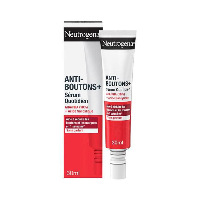 Neutrogena Anti-Boutons + Sérum Visage Peaux à Tendance Acnéique 30ml