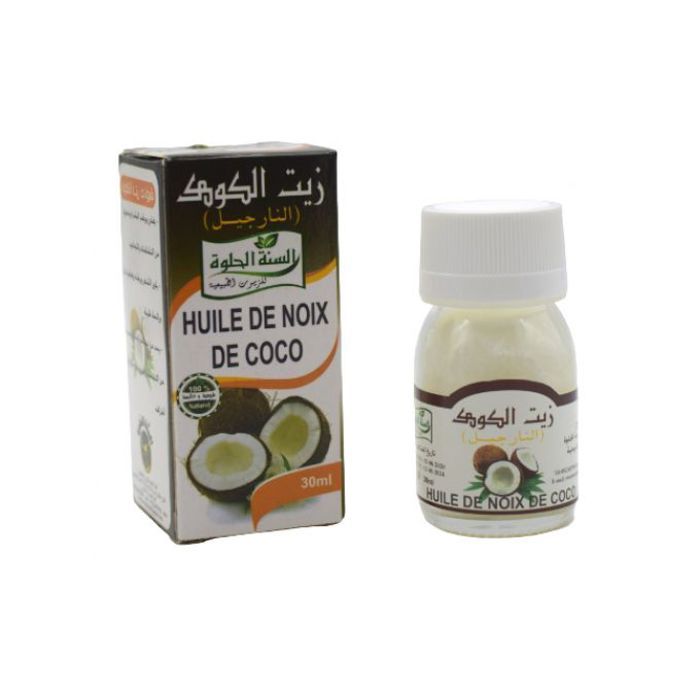 Sweet Sunnah Huile de coco 30ML pour les cheveux et le corps