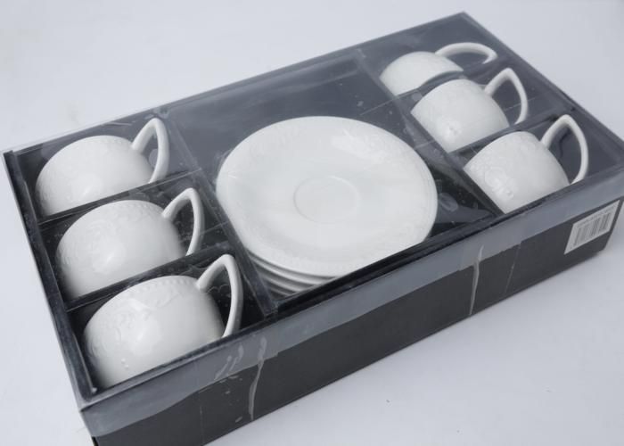 SET 6 TASSES ET SOUS TASSES A THE