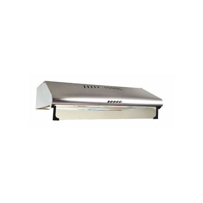 Hotte Encastrable - KRÖHLER - 60cm - Inox - 280 m3/h - 1 Moteur - 1 Filtre