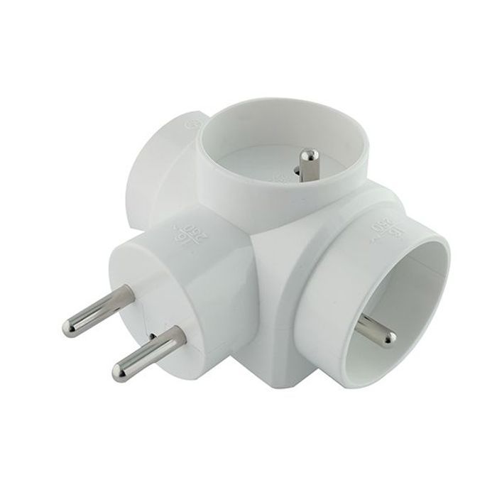 TRIPLITE 1 PRISE 2P+T & 2 PRISES 2P 4124N INGELEC