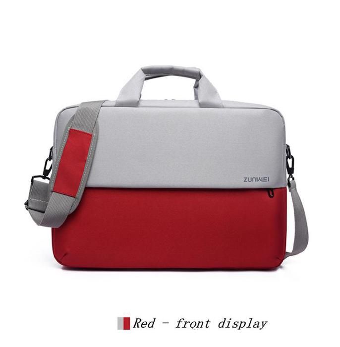 Sacoche grande capacité imperméable pour ordinateur portable 15.6, sac d'affaires