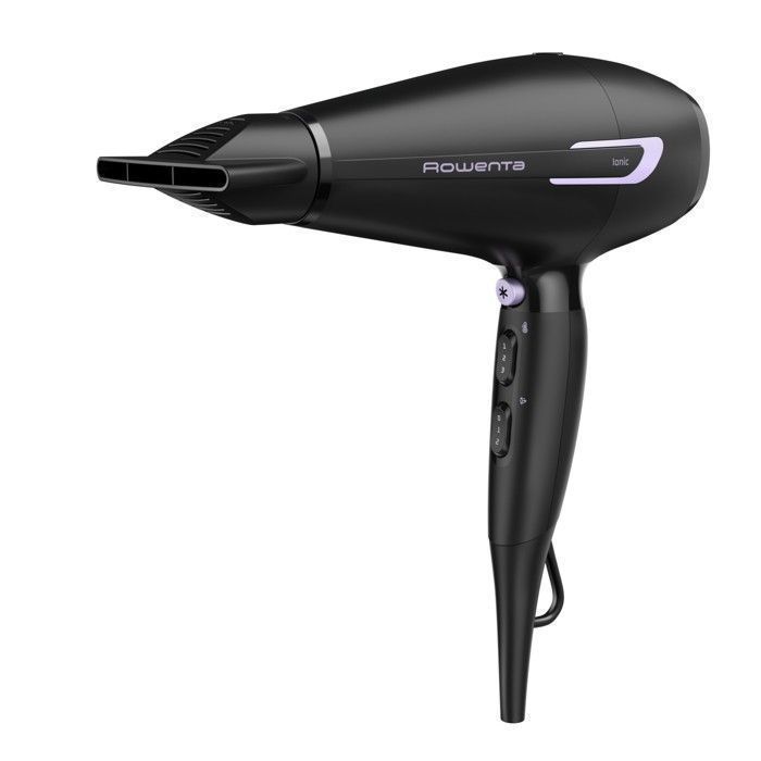 Sèche-Cheveux - Rowenta - Pro Power+ - 2200W - Moteur AC - Ioniseur d'air