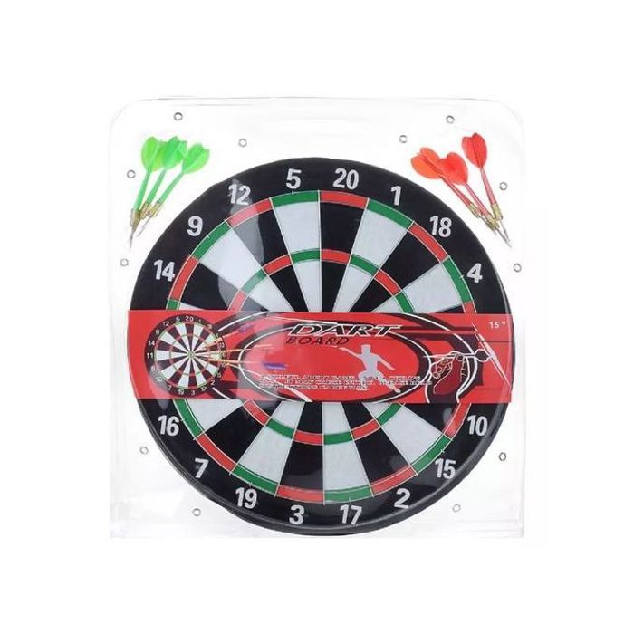 Jeu de fléchettes en liège double face 'dart game'