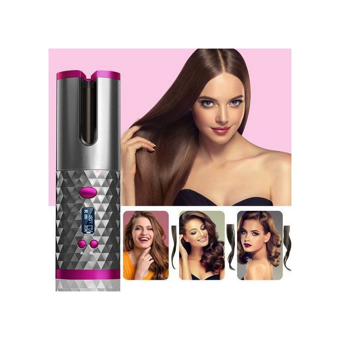 Curly haïr automatique sans fil Hair Waver Fer à friser Sans fil Boucleur