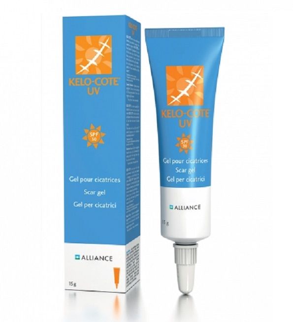 Gel pour cicatrices - KELOCOTE - UV SPF30 - 15g - Dispositif médical - Sans parfum