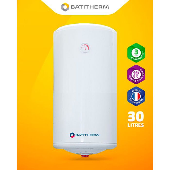 CHAUF ÉLECTRIQUE VERTICAL 30L BATITHERM