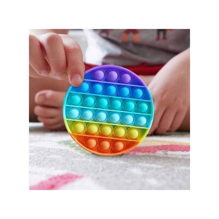 Pop It pop Push Pop Up Oval : Le jeu motricité anti-stress-Multicolors