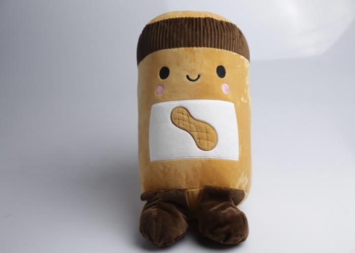 Peluche - GENERIC - Beurre de Cacahuète - 38 cm - Marron - Pour Enfants à Partir de 4 Ans