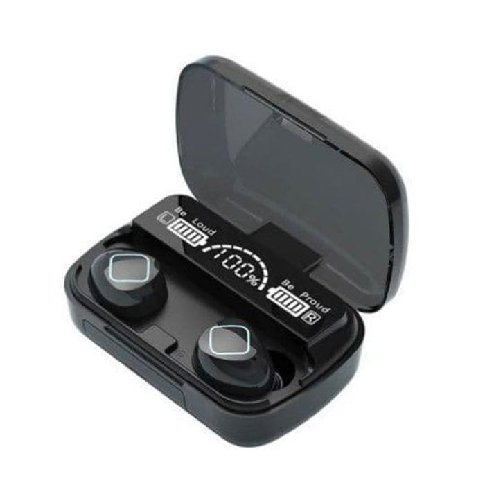 Écouteurs TWS - M10 - Bluetooth 5.1 - Réduction de bruit CVC8.0 - Autonomie 4-6h - Noir