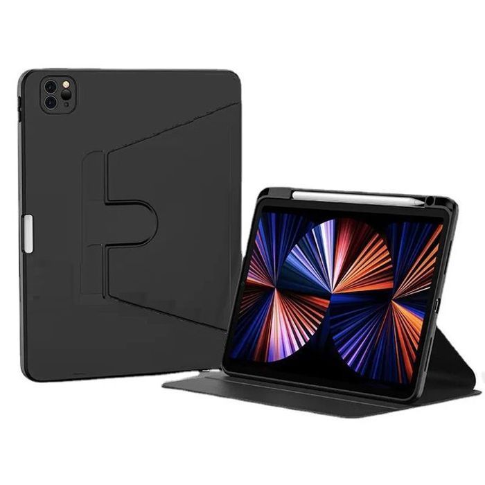etui rabat cover case effet Cuir pour ipad Pro11 11" pouces(2022/2021/2020/2018)