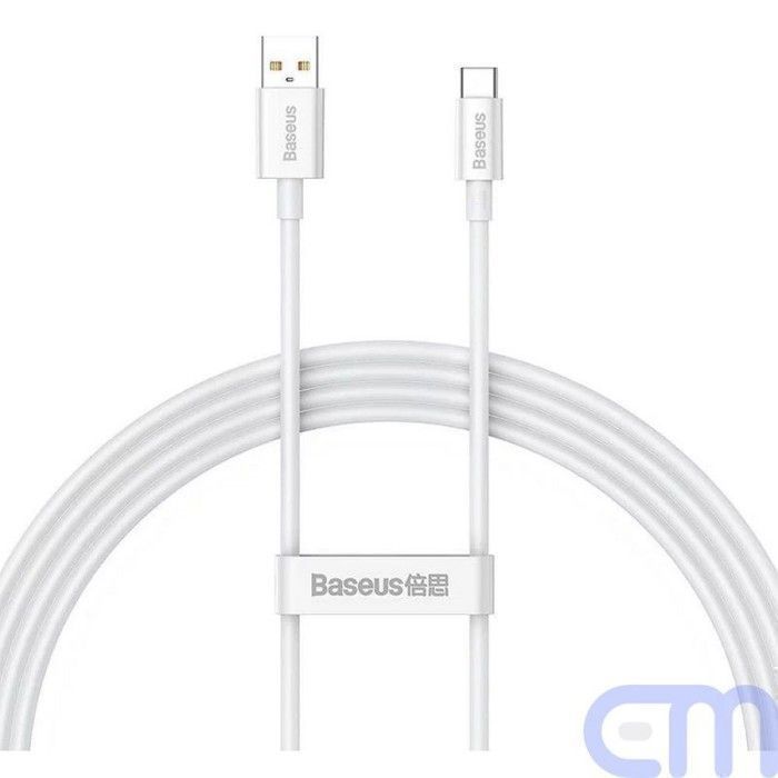 Câble s USB vers TYPE-C 100W/1.5M Blanc – 10320102214-02
