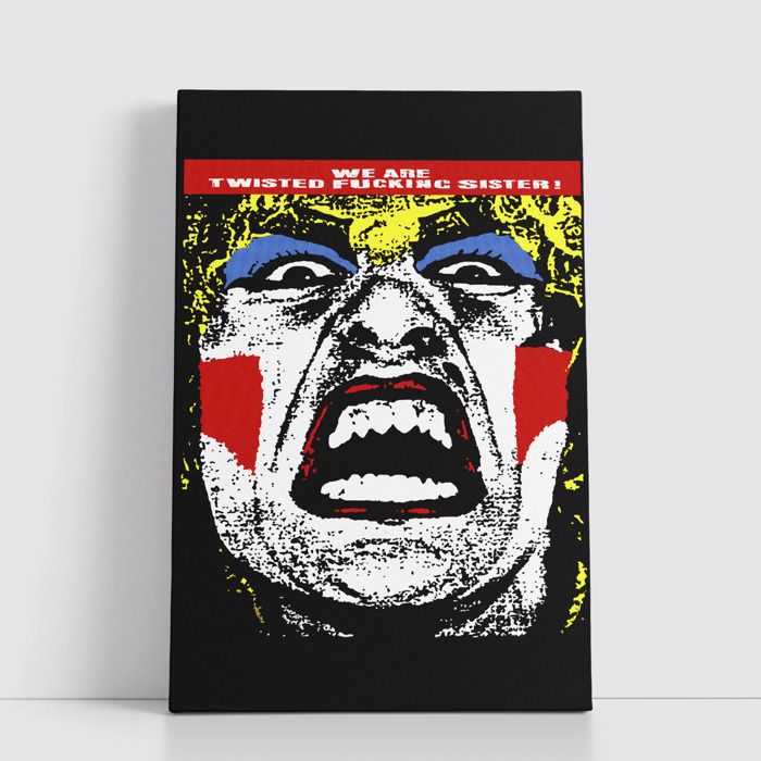 Tableau Rock sur Toile – Affiche Murale 25x40 cm Groupes de Rock Légendaires et Modernes 499