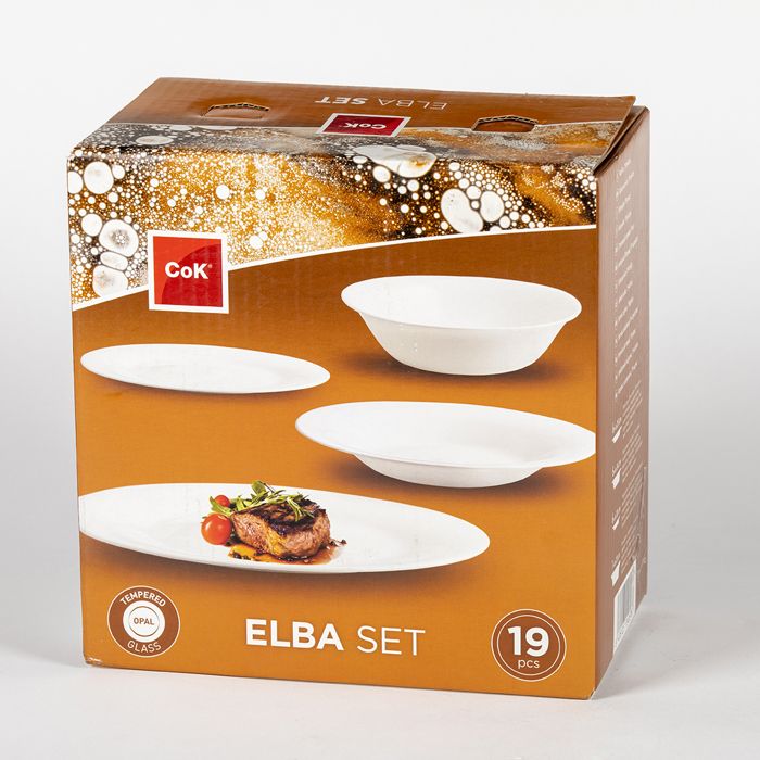 Set 19 pices collection Elba