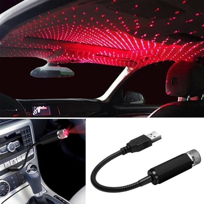 USB projecteur décorative LED pour voiture ou chambre