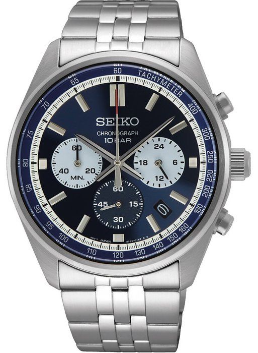 Montre - SSB - SSB427P1 - Acier inoxydable - Chronographe - Étanchéité 10 bars
