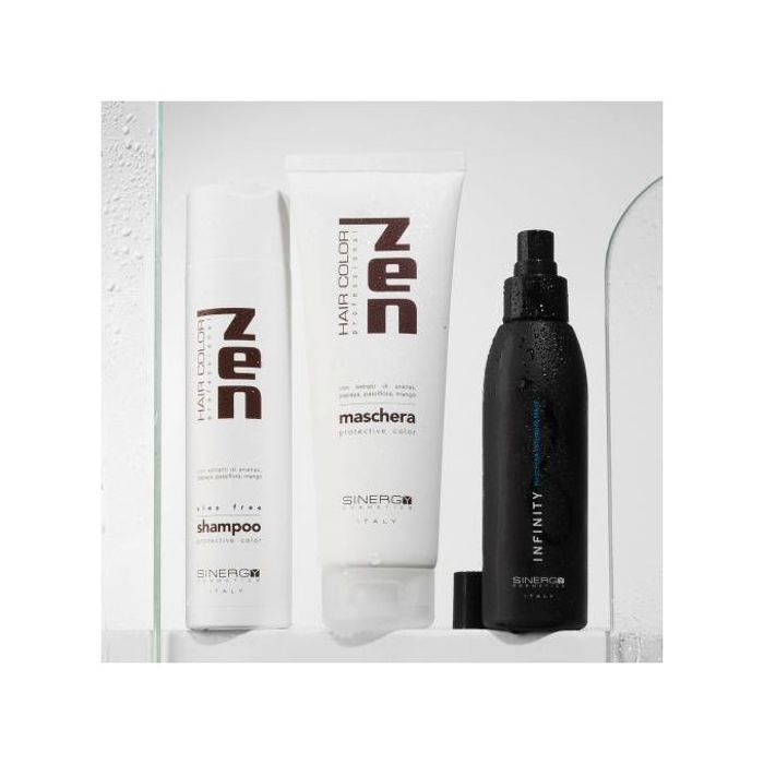 Kit Zen shampoing masque sans sulfates sles et masque spray Infinity 150 ml
