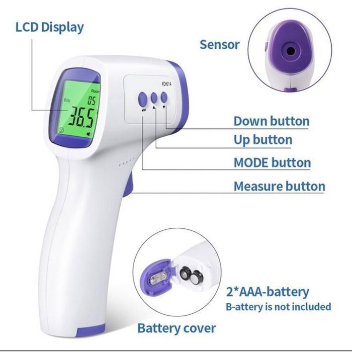 Thermomètre Électronique Intelligent – Détection de Température